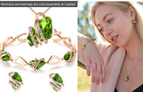 Wish Stone Link Charm Bracelet with Birthstone Crystals, 7"+2"