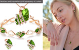 Wish Stone Birthstone Crystal Stud Earrings for Women